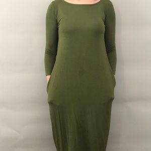 Green dress